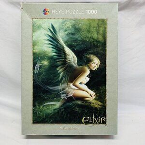 HEYE Elixir Melanie Delon Forest 1000 piece Jigsaw Puzzle Fairy - Rare Heye